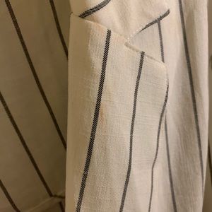 Mossimo Supply Co. Jackets & Coats - White pinstripe blazer Mossimo Supply Co. Jackets & Coats - White pinstripe blazer